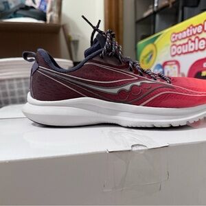 Saucony Crimson and White Sneakers